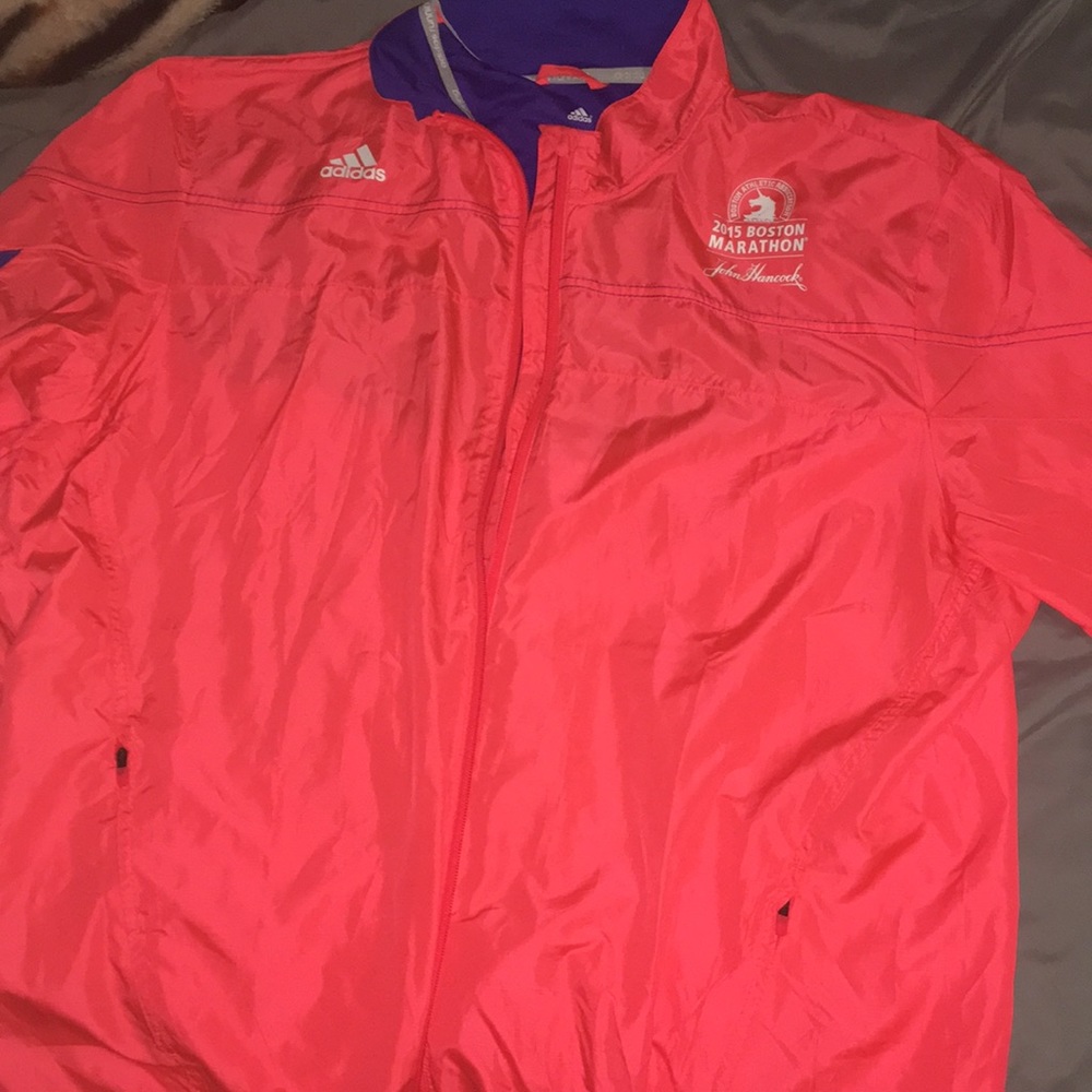 Adidas 2015 Boston marathon climalite jacket